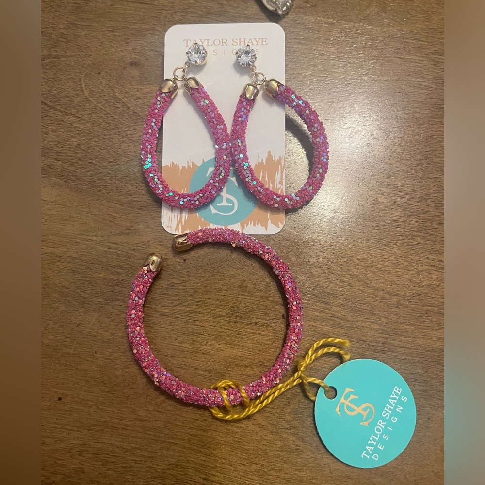 Taylor Shae Earring and bangle set